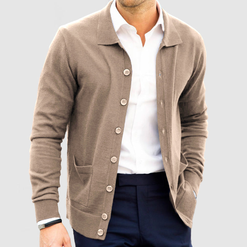 Gentleman's Everyday Cashmere Knit Cardigan