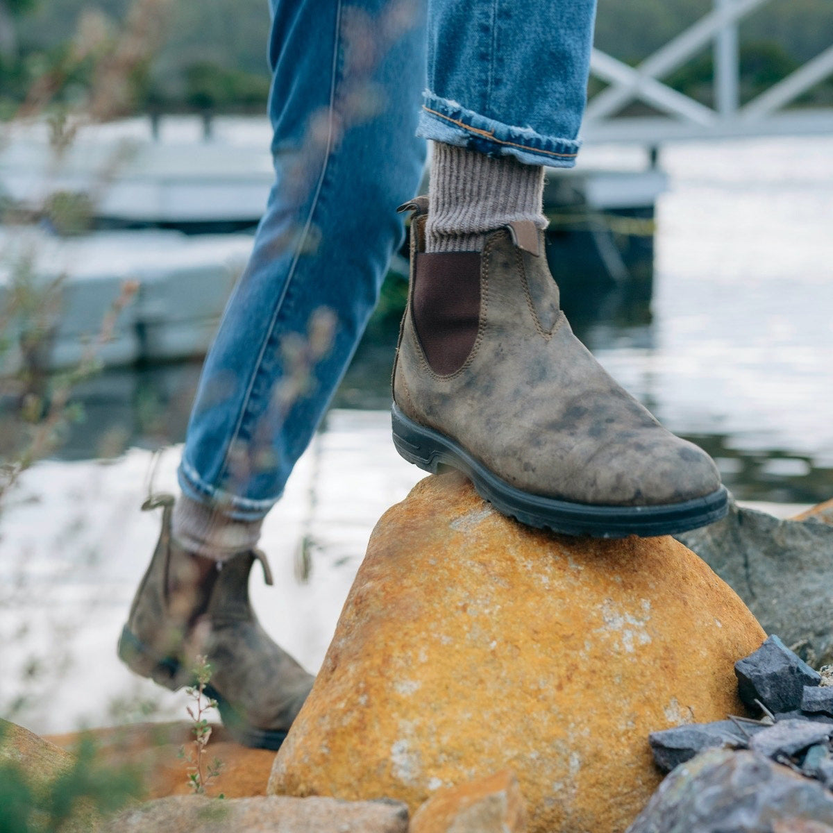 Men's Chelsea Vintage Leather Boots