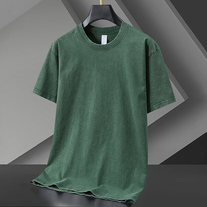 Men's Casual High Quality Cotton Washed T-Shirt