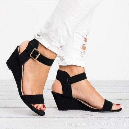 Women's Simple Buckle Sandals