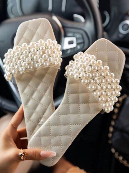 Pearl Decor Sandals