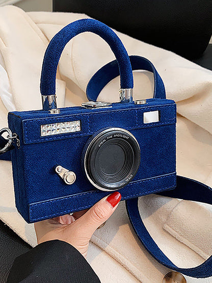 Women's Camera Design Box Bag