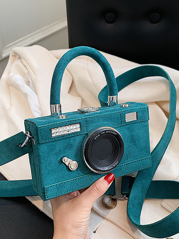 Women's Camera Design Box Bag