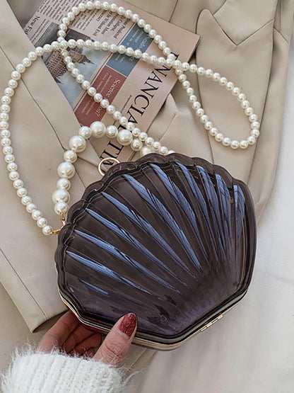 Women's Pearl Decor Dome Bag