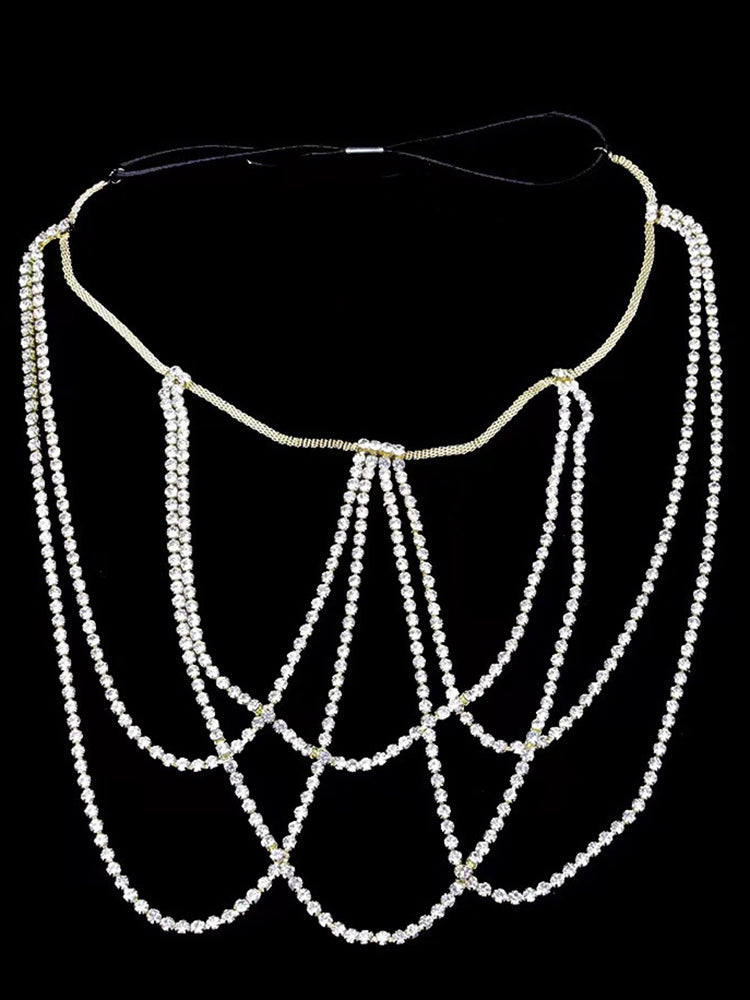 Women's Crystal Thigh Chain