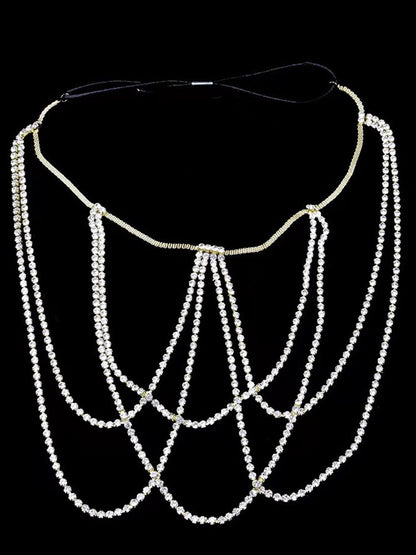 Women's Crystal Thigh Chain