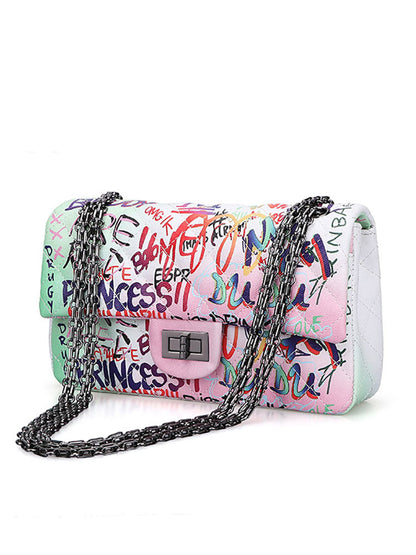 Women's Graffiti Crossbody Bag