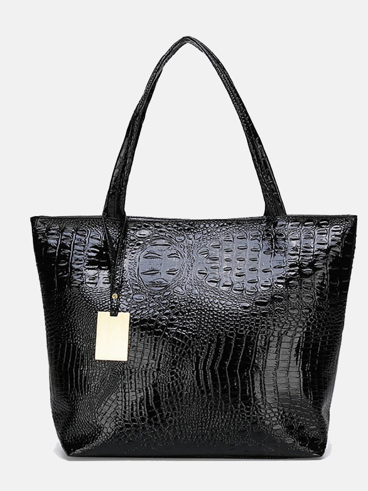 Women's Crocodile Leather Tote