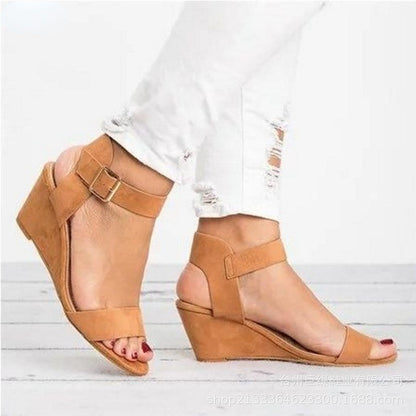 Women's Simple Buckle Sandals