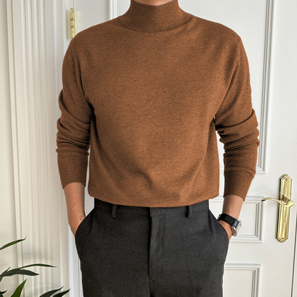 Men's Basic Bottom Cashmere Sweater (NEW)