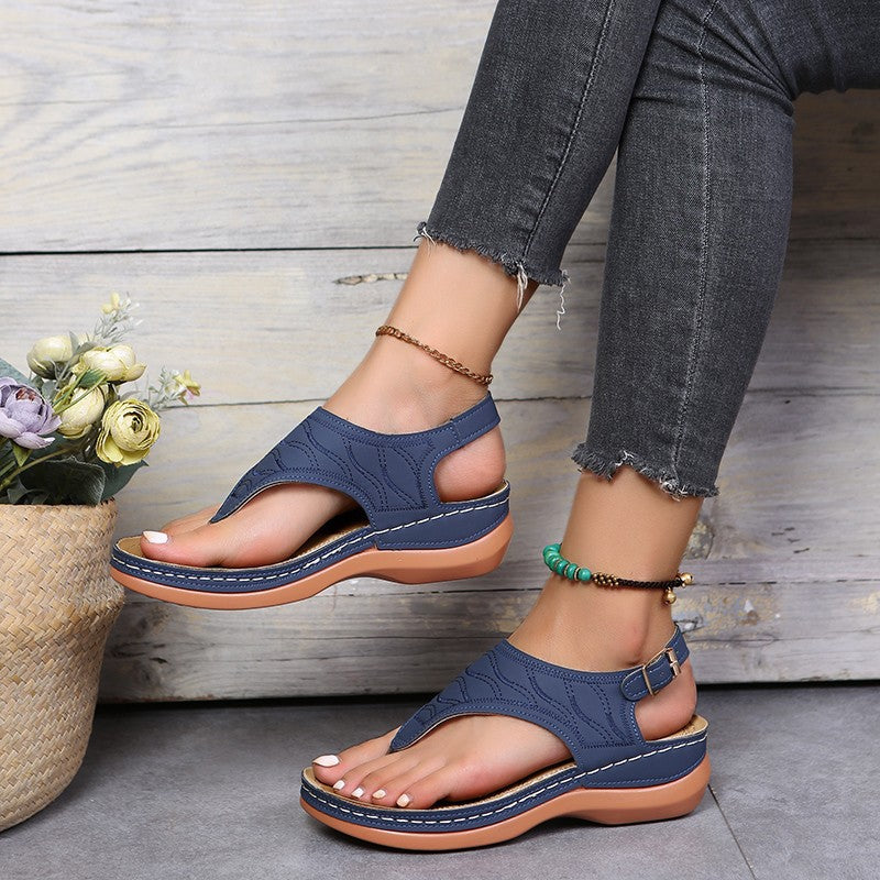 Women's Buckle Sandals