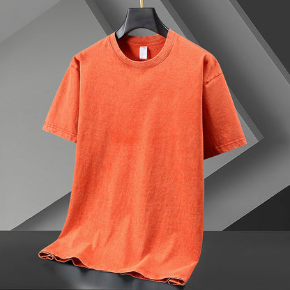 Men's Casual High Quality Cotton Washed T-Shirt