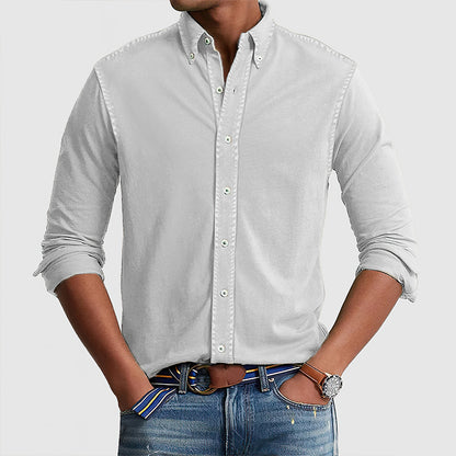 Gentleman's Vintage Washed Cotton Shirt