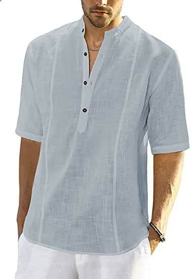 Premium Linen Comfortable Casual Short-Sleeve Shirts