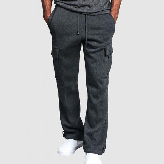 Men's Casual Sport Multi-Pocket Trousers