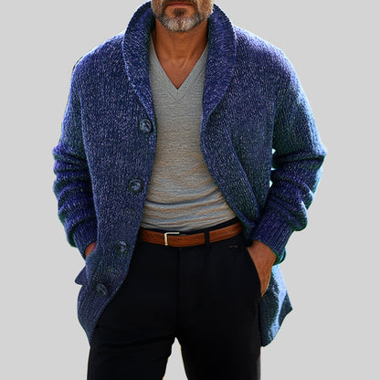 Men's Retro Simple Casual Wool Cardigan