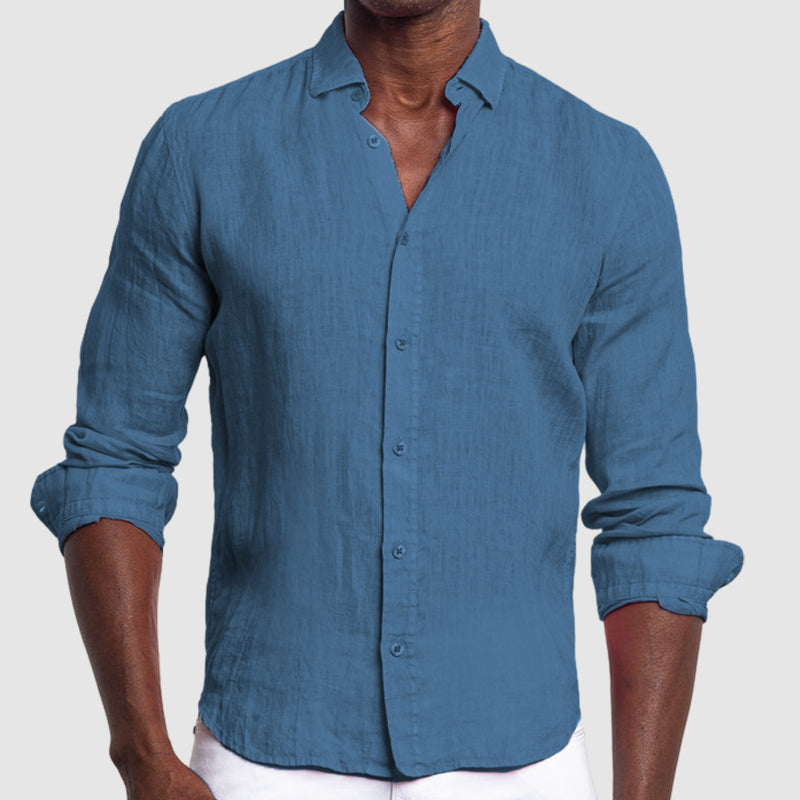 Men's Vintage Long Sleeve Shirt