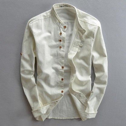 Men's casual linen shirt