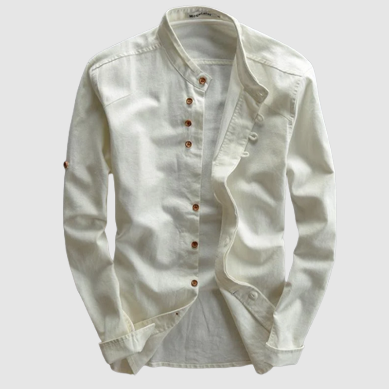 Men's casual linen shirt