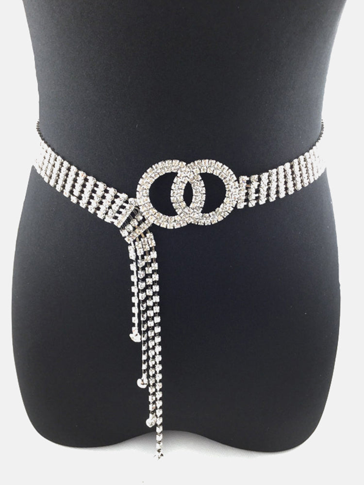 Women's Crystal Diamond Waist Chain